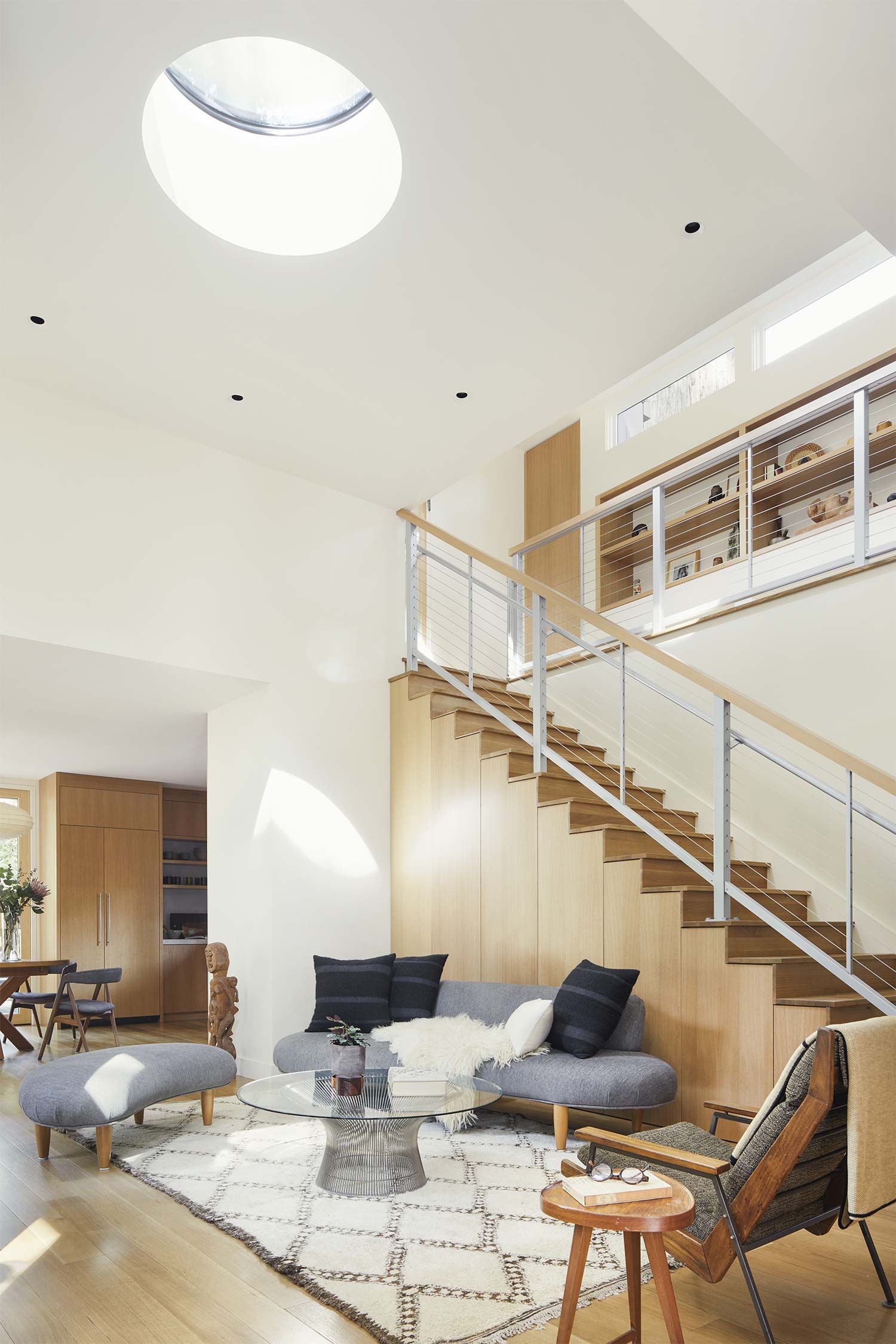 Living Area and Staircase