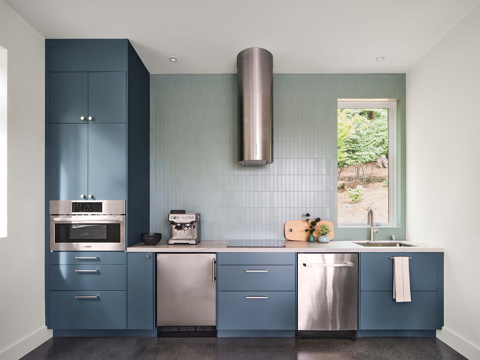 Kitchen in Poolhouse, interior