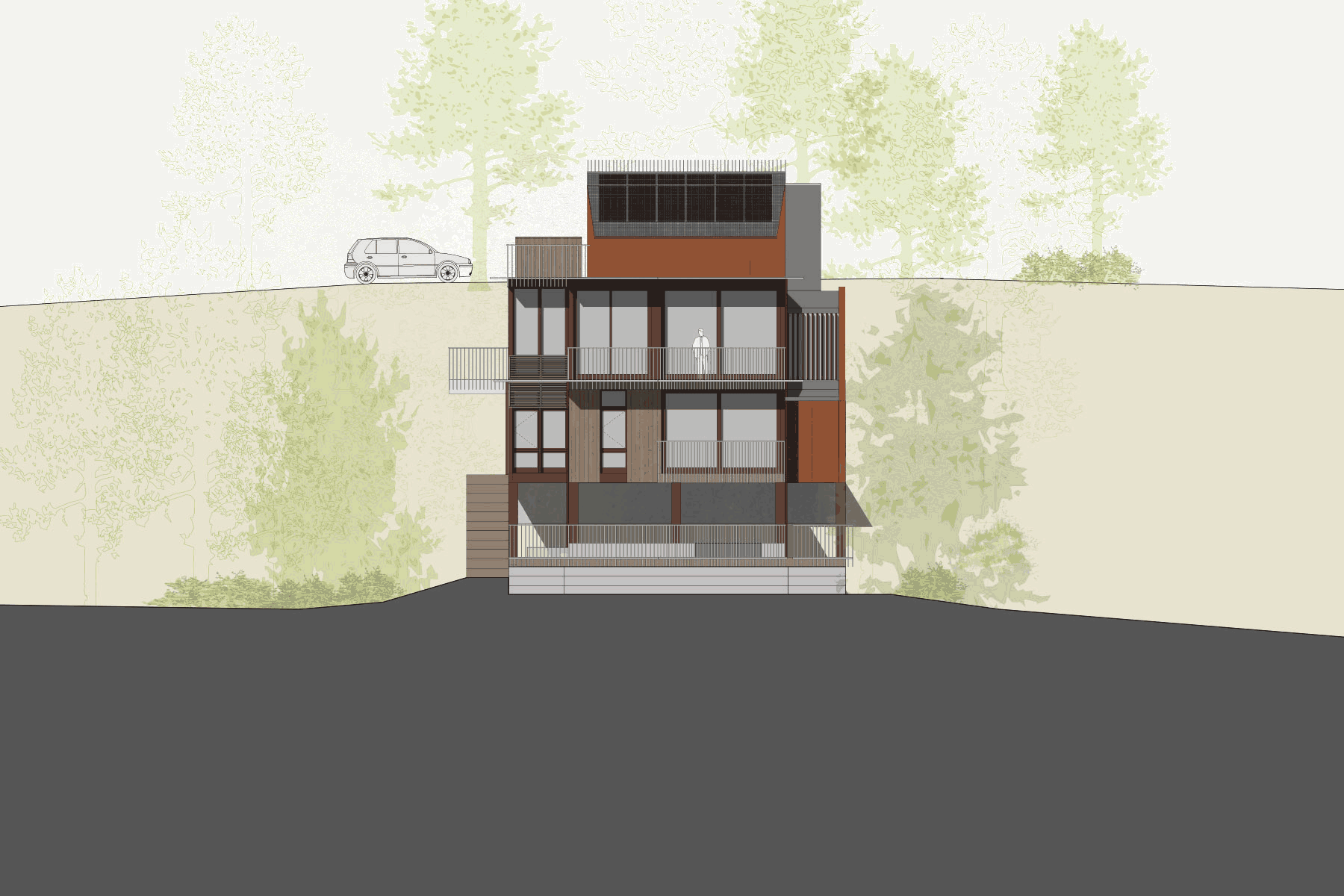 Front Elevation Plan