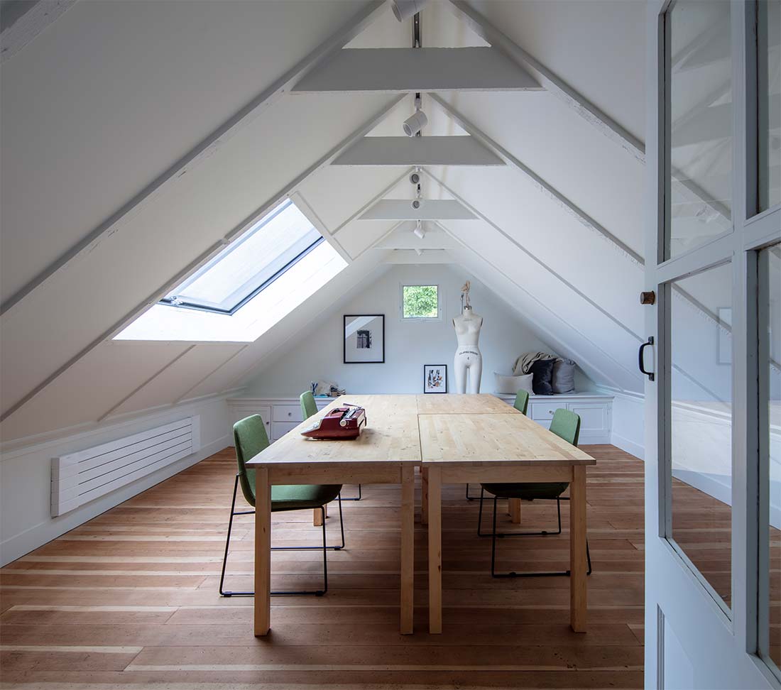 Attice Office, interior