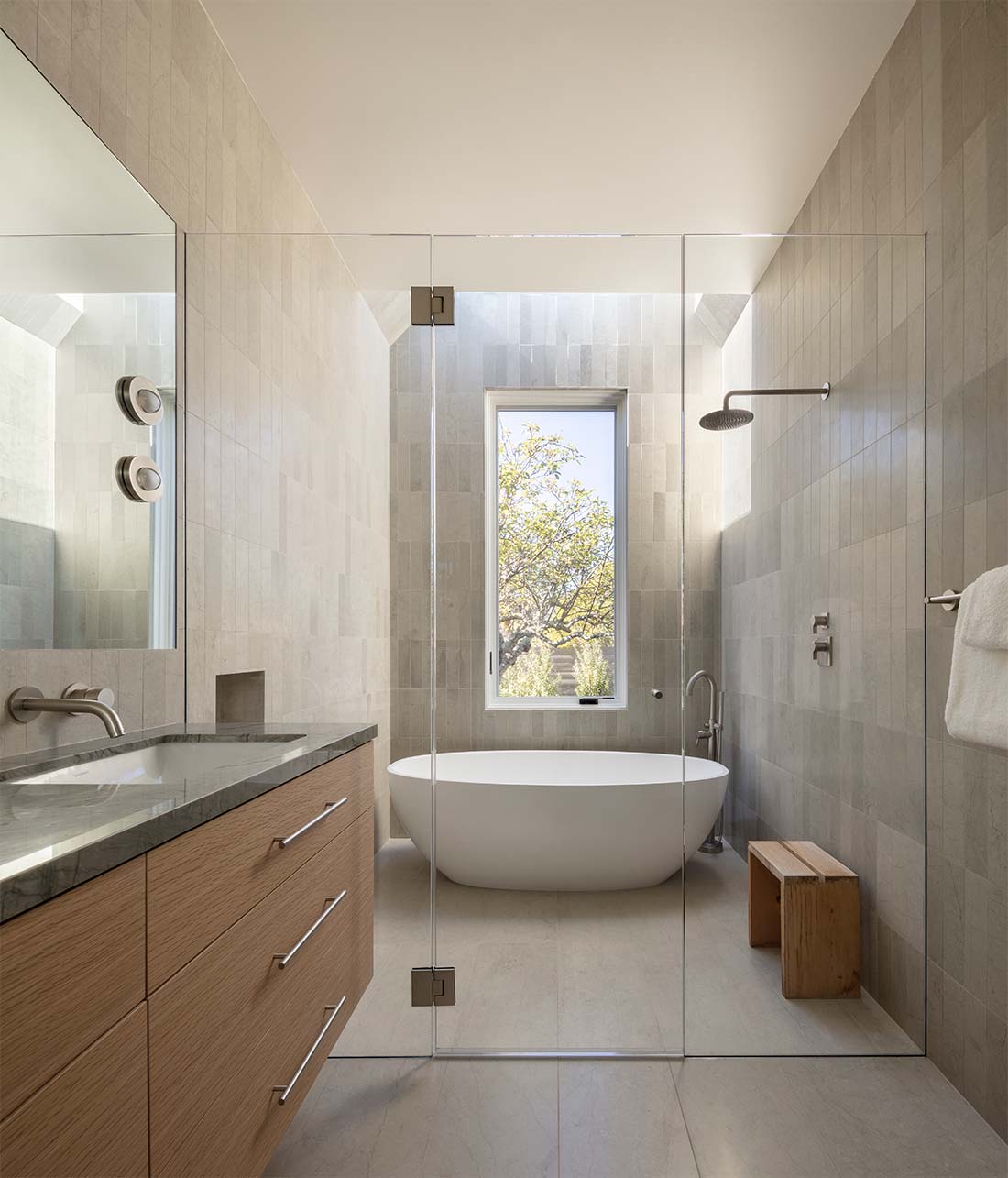 Bathroom Vanity and Tub