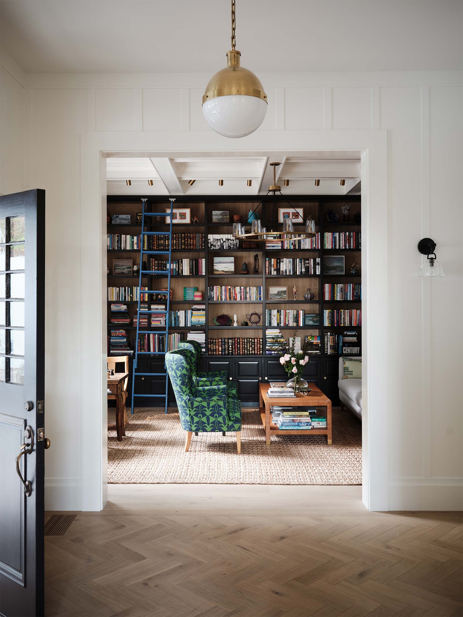 Entrance to Library, interior